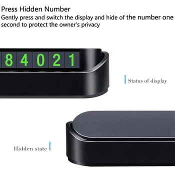 Car Styling Temporary Parking Card Car Luminous Parking Number Plate Car Accessories Phone Number Card Car Sticker
Car Styling Temporary Parking Card Car Luminous Parking Number Plate Car Accessories Phone Number Card Car Sticker