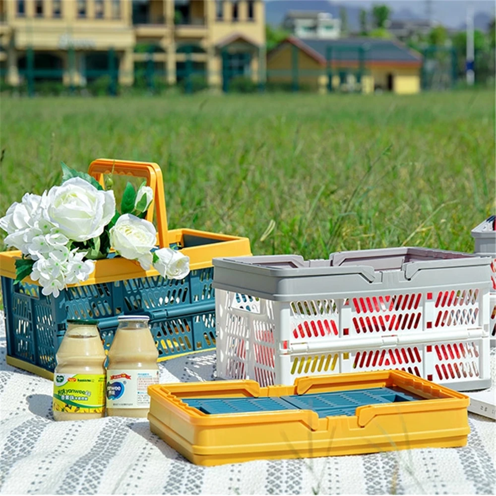 Collapsible Crate Folding Storage Box Basket With Handles Durable Transportable Utilit Crate Aykasa Portable Foldable Container
Collapsible Crate Folding Storage Box Basket With Handles Durable Transportable Utilit Crate Aykasa Portable Foldable Container