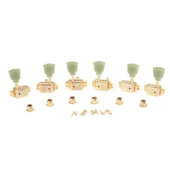 Guitar Tuning Pegs String Tuners 3R 3L Machine Heads String Tuning Key Pegs Tuners Folk/Electric Guitar Gold-ABLD
Guitar Tuning Pegs String Tuners 3R 3L Machine Heads String Tuning Key Pegs Tuners Folk/Electric Guitar Gold-ABLD