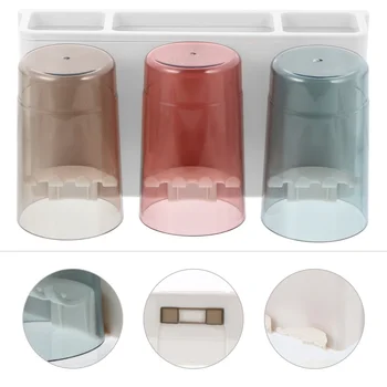 1 Set Durable Practical Creative Toothbrush Rack Toothbrush Holder Brush Storage Rack for Shower Room Home
1 Set Durable Practical Creative Toothbrush Rack Toothbrush Holder Brush Storage Rack for Shower Room Home