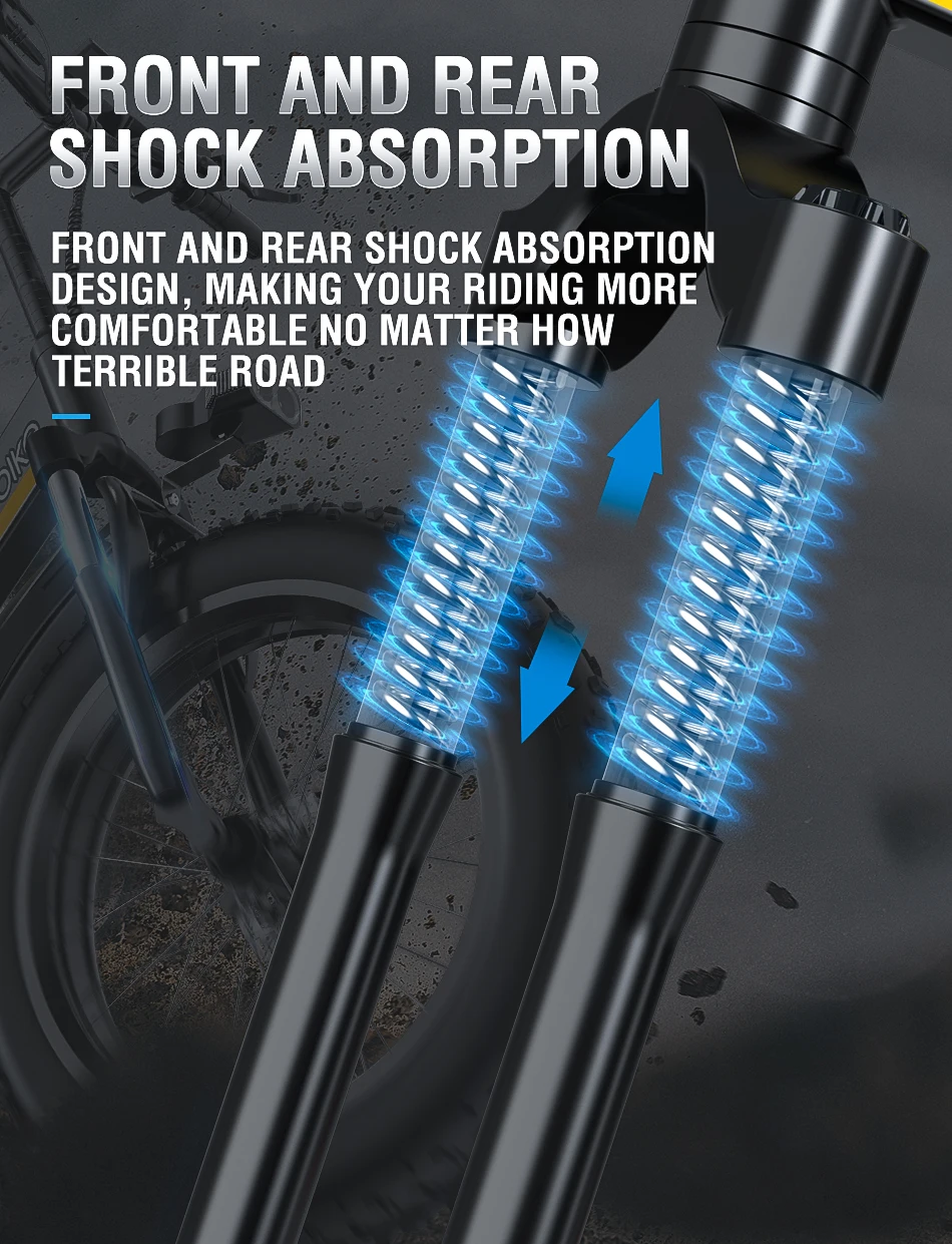Electric Bike 500W 4.0 Fat Tire Mountain Electric Bicycle Beach Cruiser Bike Folding MTB e-bike 48V 12.8AH Lithium Battery ebike Electric Bike 500W 4.0 Fat Tire Mountain Electric Bicycle Beach Cruiser Bike Folding MTB e-bike 48V 12.8AH Lithium Battery ebike