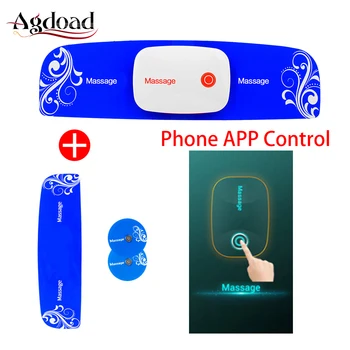 Phone APP Control TENS EMS Massage Machine 8 Modes Wireless Bluetooth Body Shoulder Back Massager with 1pcs Replacement Pads
Phone APP Control TENS EMS Massage Machine 8 Modes Wireless Bluetooth Body Shoulder Back Massager with 1pcs Replacement Pads