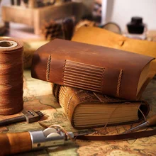 Exquisite Retro Leather Notepad Notebook Antique Leather Diary Handmade Leather Bound Sketchbook Embossed Floral Cover
Exquisite Retro Leather Notepad Notebook Antique Leather Diary Handmade Leather Bound Sketchbook Embossed Floral Cover