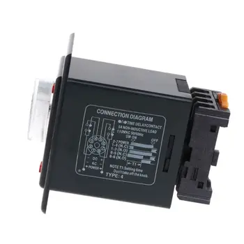 Power On Delay Timer Time Relay Device 1/10/30 Seconds 10/30 Minutes AC110V AH2Y
Power On Delay Timer Time Relay Device 1/10/30 Seconds 10/30 Minutes AC110V AH2Y