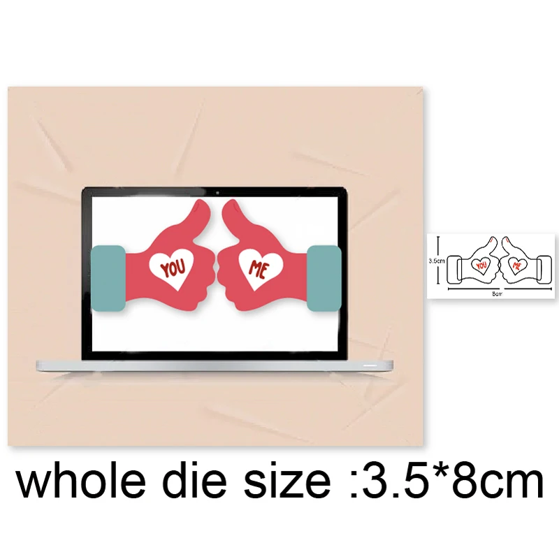 2020 New Metal Dies Couple Hand Frame Cutting Dies Diy Scrapbooking Craft dies Embossing Die Cut Album Card Making Stencils dies
2020 New Metal Dies Couple Hand Frame Cutting Dies Diy Scrapbooking Craft dies Embossing Die Cut Album Card Making Stencils dies