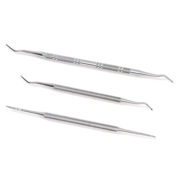 1/2/3pcs Professionel Dual-ended Cuticle Pusher Fork Stainless Steel Clean Hook Remover Foot Care Toe Ingrown Pedicure Tool Nail
1/2/3pcs Professionel Dual-ended Cuticle Pusher Fork Stainless Steel Clean Hook Remover Foot Care Toe Ingrown Pedicure Tool Nail