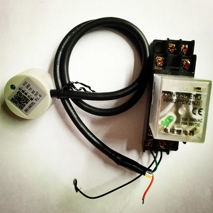 Ultrasonic non contact liquid level relay output sensor / external metal container liquid level induction switch
Ultrasonic non contact liquid level relay output sensor / external metal container liquid level induction switch