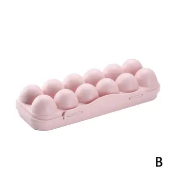 Plastic Egg Storage Box With Cover Compartment Refrigerator 18 Grid / Egg Storage Box Fresh Grid Storage Tray Container 12 R1K9
Plastic Egg Storage Box With Cover Compartment Refrigerator 18 Grid / Egg Storage Box Fresh Grid Storage Tray Container 12 R1K9