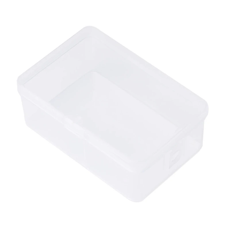OOTDTY Rectangular Plastic Transparent Storage Box Jewelry Beads Container Organizer
OOTDTY Rectangular Plastic Transparent Storage Box Jewelry Beads Container Organizer