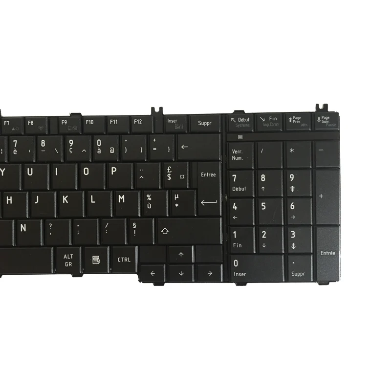 Французская клавиатура для ноутбука Toshiba Satellite L655D C655 C655D C650 C650D L650 L650D L755 L675 L675D