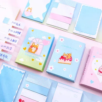 20 pack/lot Rabbit Shiba 6 Folding Memo Pad N Times Sticky Notes Memo Notepad Bookmark Gift Stationery
20 pack/lot Rabbit Shiba 6 Folding Memo Pad N Times Sticky Notes Memo Notepad Bookmark Gift Stationery