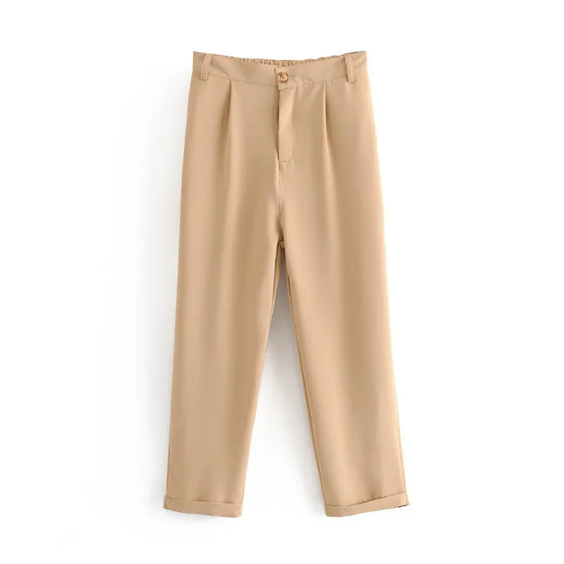 Women's Harem Female Classic pants Spring Loose Ankle-length Trousers Female Classic High Elastic Waist Black Khaki beige
Women's Harem Female Classic pants Spring Loose Ankle-length Trousers Female Classic High Elastic Waist Black Khaki beige