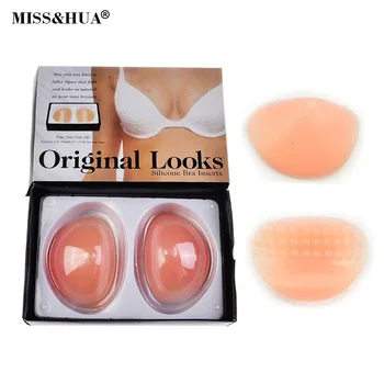 MiSS & Amp; Hua Artificial Breast Transsexuals Silicone Insert Breast Pad Push up Push-up Chest Pad Waterproof Massage Formal Dr