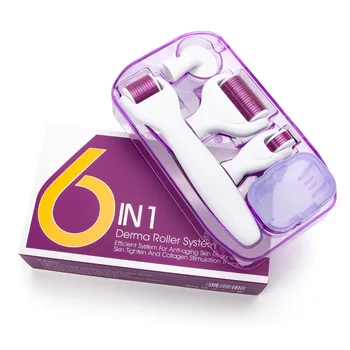Original DRS 6 in 1 Derma Roller Needle 0.25 0.3 mm Microdermabrasion Facial Roller Microneedle Kits for Skin Care Rejuvenation
Original DRS 6 in 1 Derma Roller Needle 0.25 0.3 mm Microdermabrasion Facial Roller Microneedle Kits for Skin Care Rejuvenation