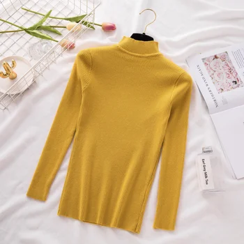 Autumn Winter Turtleneck Pullovers Sweaters Gray Primer shirt long sleeve Short Korean Slim-fit
Autumn Winter Turtleneck Pullovers Sweaters Gray Primer shirt long sleeve Short Korean Slim-fit