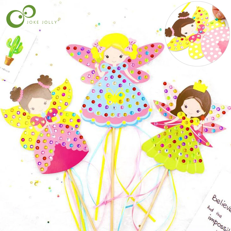 Children DIY Fairy Stick Handmade Princess Magic Stick Toy Handmade Materials Package Sticker Girl Gift DIY Craft Toys GYH
Children DIY Fairy Stick Handmade Princess Magic Stick Toy Handmade Materials Package Sticker Girl Gift DIY Craft Toys GYH