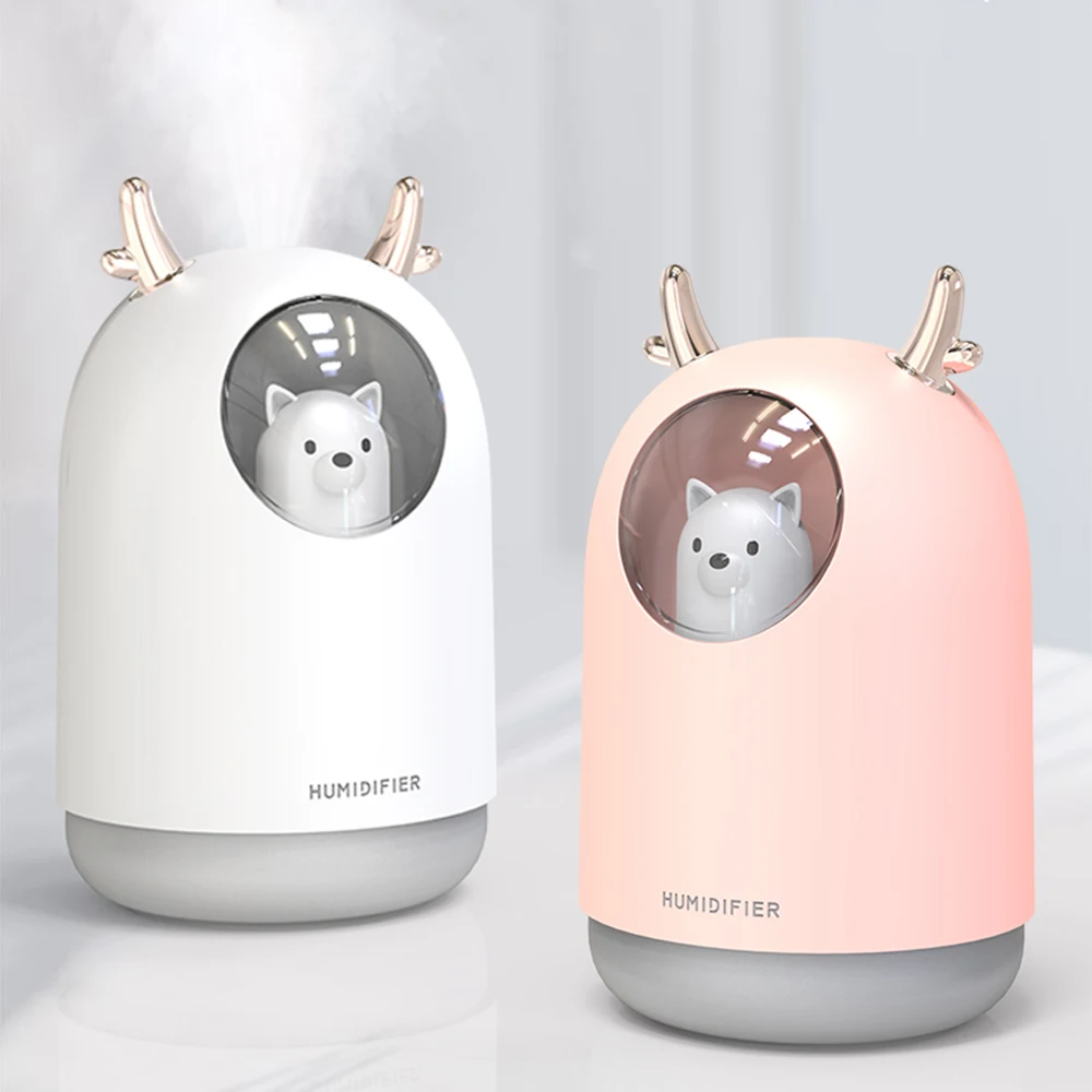 Ultrasonic USB Air Humidifier 300ML Cute Pet Water-Soluble Essential Oil Diffuser Aromatherapy Car Diffuser Mist Nano Sprayer
Ultrasonic USB Air Humidifier 300ML Cute Pet Water-Soluble Essential Oil Diffuser Aromatherapy Car Diffuser Mist Nano Sprayer