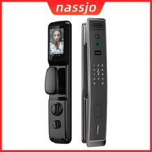 Nassjo Face Recognition Smart Lock Biometric Fingerprint Lock Password IC Card Dingding APP Electronic Door Lock Digital Lock
Nassjo Face Recognition Smart Lock Biometric Fingerprint Lock Password IC Card Dingding APP Electronic Door Lock Digital Lock