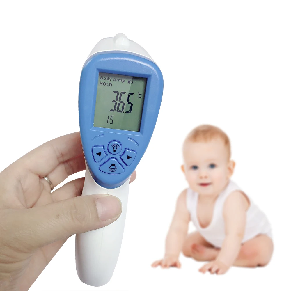 Portable Non-contact Digital Infrared Body Forehead Thermometer Fever Alarm Memory Function Body Temperature Meter
Portable Non-contact Digital Infrared Body Forehead Thermometer Fever Alarm Memory Function Body Temperature Meter