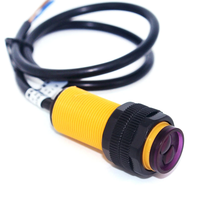 Smart Car Robot E18-D80NK Infrared Obstacle Avoidance Photoelectric Sensor Proximity Switch 3-80cm Detection Range Adjustable
Smart Car Robot E18-D80NK Infrared Obstacle Avoidance Photoelectric Sensor Proximity Switch 3-80cm Detection Range Adjustable