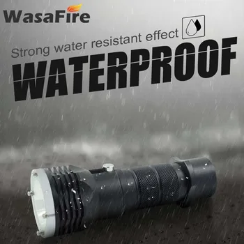 Wasafire Professional Dive Torch Powerful 10000LM XM-L2 Led Flash Light Underwater Lantern Waterproof 100m Diving Flashlight
Wasafire Professional Dive Torch Powerful 10000LM XM-L2 Led Flash Light Underwater Lantern Waterproof 100m Diving Flashlight