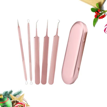 5pcs Acne Needles Multifunction Portable Stainless Steel Durable Acne Blackhead Pimple Cleaning Tool
5pcs Acne Needles Multifunction Portable Stainless Steel Durable Acne Blackhead Pimple Cleaning Tool