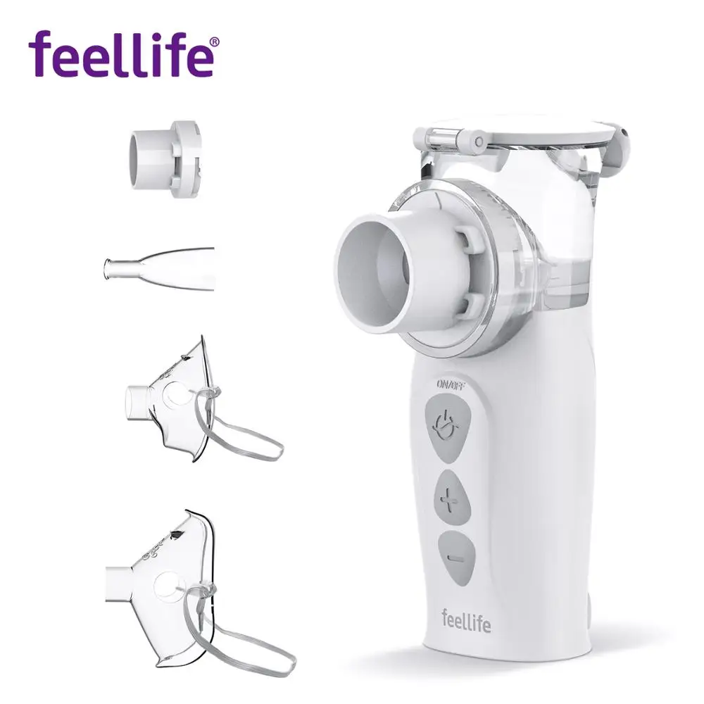Mini Portable Nebulizer Handheld inhaler Medical Inhalator for Kids Adult Silent Atomizer Home Nebulizador Mesh Asthma Nebulizer
Mini Portable Nebulizer Handheld inhaler Medical Inhalator for Kids Adult Silent Atomizer Home Nebulizador Mesh Asthma Nebulizer