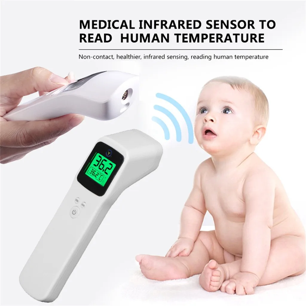 Baby/Adults Digital Thermometer Infrared Non-Contact Forehead Thermometer Infrared Digital LCD Measurement Forehead Thermometer
Baby/Adults Digital Thermometer Infrared Non-Contact Forehead Thermometer Infrared Digital LCD Measurement Forehead Thermometer