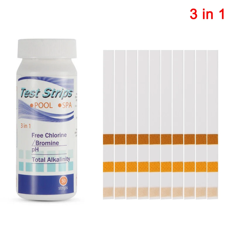 Hot Selling Swimming Pool Test Paper Residual Chlorine PH Value Alkalinity Hardness Test Strip
Hot Selling Swimming Pool Test Paper Residual Chlorine PH Value Alkalinity Hardness Test Strip