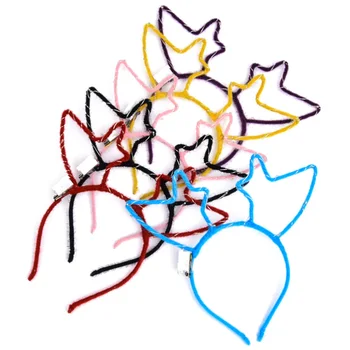 6pcs Christmas Glow Antler Headband LED Plush Headdress Hair Hoop for Woman Kids Decoration (Mixed Color) 
6pcs Christmas Glow Antler Headband LED Plush Headdress Hair Hoop for Woman Kids Decoration (Mixed Color)