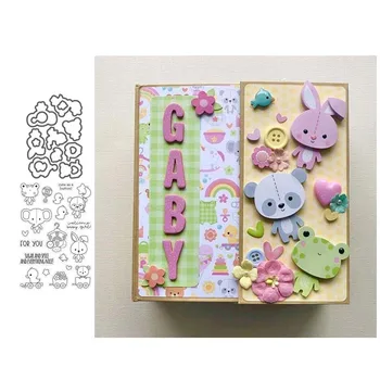 JC Lovely Animals Train Rubber Stamps and Cutting Dies DIY Scrapbook Craft Stencil Card Make Album Sheet Decoration Die Cut New
JC Lovely Animals Train Rubber Stamps and Cutting Dies DIY Scrapbook Craft Stencil Card Make Album Sheet Decoration Die Cut New