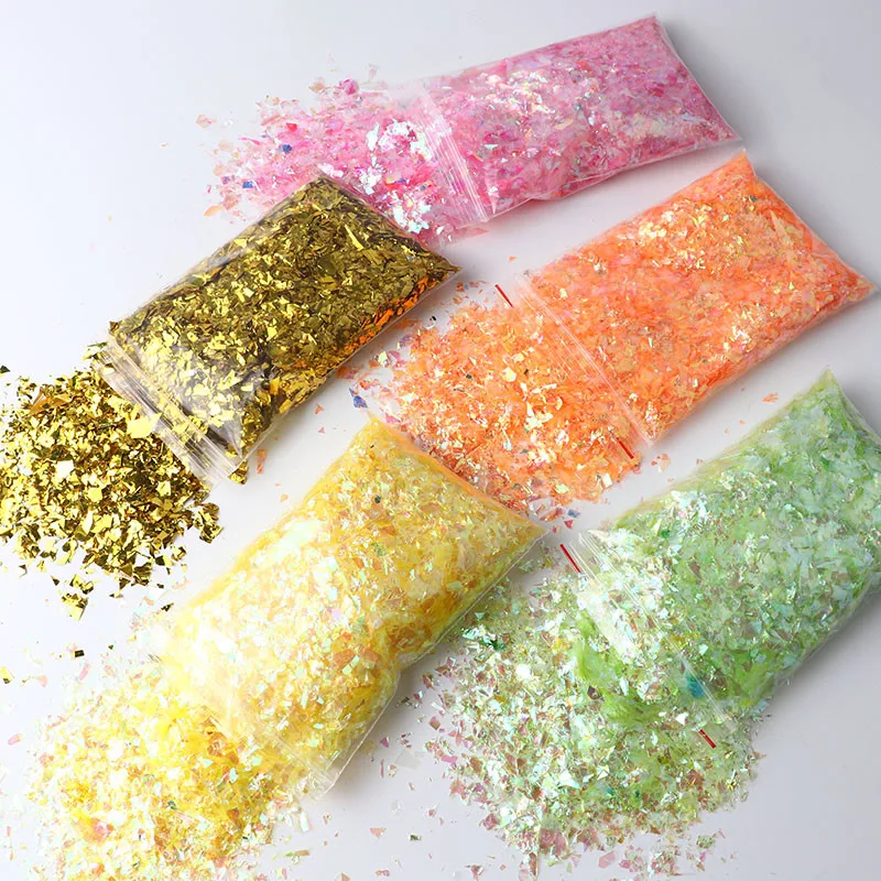 10G Irregular Shell Paper Powder Nail Polish Sequins for Manicure Glitter Nail Peeling Pigment Supplies Color Nail Stickers
10G Irregular Shell Paper Powder Nail Polish Sequins for Manicure Glitter Nail Peeling Pigment Supplies Color Nail Stickers
