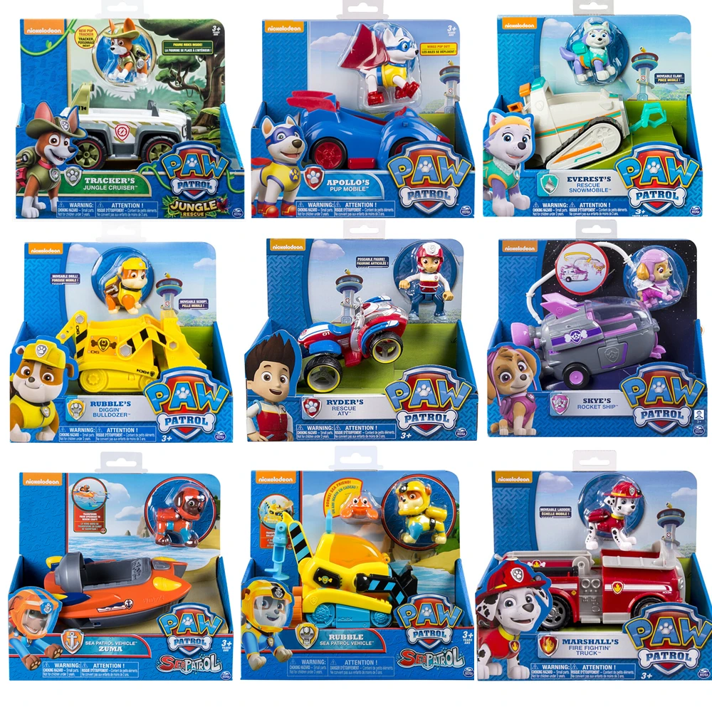 Genuine Paw Patrol Vehicle Rescue Series Anime Apollo Tracker Everest Puppy Patrol Car Action Figure Paw Patrol Kid Birthday Set
Genuine Paw Patrol Vehicle Rescue Series Anime Apollo Tracker Everest Puppy Patrol Car Action Figure Paw Patrol Kid Birthday Set