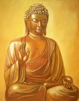 Hand-Painted Buddha Canvas Wall Décor Oil Painting Sitting with Hand up Wall Paintings Home Decor Wall Art
Hand-Painted Buddha Canvas Wall Décor Oil Painting Sitting with Hand up Wall Paintings Home Decor Wall Art