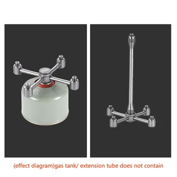 Outdoor Camping Gas Tank Adapter Multi-Outputs Aluminium Alloy Air Tank Connector 5 Conversion Head Furnace Converter
Outdoor Camping Gas Tank Adapter Multi-Outputs Aluminium Alloy Air Tank Connector 5 Conversion Head Furnace Converter