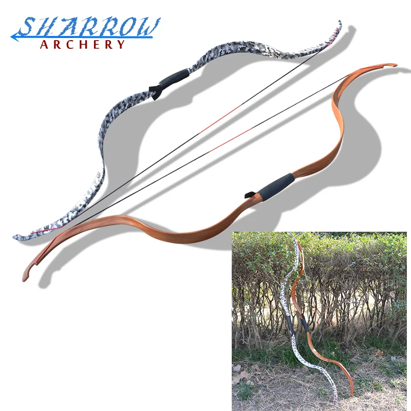 1Pc 20lbs Recurve Bow Traditional Bow Right Left Handed For Archery Outdoor Shooting Hunting Long Bow Practice
1Pc 20lbs Recurve Bow Traditional Bow Right Left Handed For Archery Outdoor Shooting Hunting Long Bow Practice