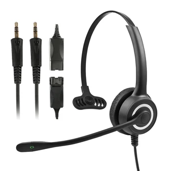 128MP-QD Dual 3.5mm Mono headset Telephone Double Noise Reduction Headphone Office Call Center Customer Service Headset Mic
128MP-QD Dual 3.5mm Mono headset Telephone Double Noise Reduction Headphone Office Call Center Customer Service Headset Mic