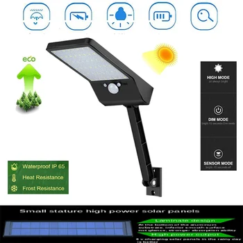 KDL Solar-Lamp Wall-Light Ip65 Remote-Control Led Outdoor Waterproof Radar-Motion Pole 48 LED
KDL Solar-Lamp Wall-Light Ip65 Remote-Control Led Outdoor Waterproof Radar-Motion Pole 48 LED