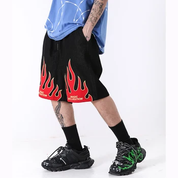 Original Flame Pattern Letter Print Mens Shorts Loose Casual Drawstring Straight Knee Length Pants Oversize Streetwear Shorts
Original Flame Pattern Letter Print Mens Shorts Loose Casual Drawstring Straight Knee Length Pants Oversize Streetwear Shorts