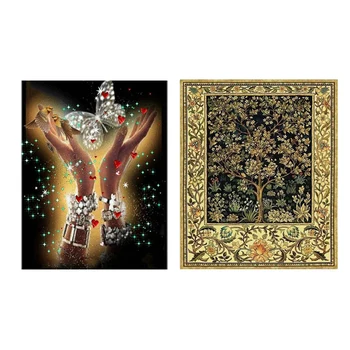 5D Diamond Painting Full Square Diamond Embroidery Hand Butterfly & for Adults-Tree Of Life, 16 x 20 Inches
5D Diamond Painting Full Square Diamond Embroidery Hand Butterfly & for Adults-Tree Of Life, 16 x 20 Inches