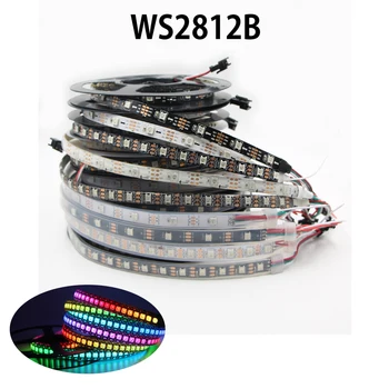 WS2812B DC5V 30/60/144leds/m Led Pixel Strip Individually Addressable Smart RGB Light Tape IP30/65/67 0.5m/1m/2m/3m/4m/5m
WS2812B DC5V 30/60/144leds/m Led Pixel Strip Individually Addressable Smart RGB Light Tape IP30/65/67 0.5m/1m/2m/3m/4m/5m