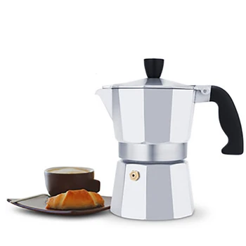 Mocha Coffee Maker Aluminum Mocha Pot Espresso Percolator Pot Gas Stove Heating Coffee Pot Italian Mocha Maker Barista Tools
Mocha Coffee Maker Aluminum Mocha Pot Espresso Percolator Pot Gas Stove Heating Coffee Pot Italian Mocha Maker Barista Tools