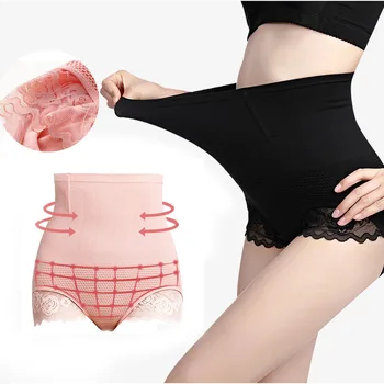 Sexy Women Panties Large Size High Waist Underwear Body Shaping Lace Abdomen Tummy Control Briefs Women's Panty
Sexy Women Panties Large Size High Waist Underwear Body Shaping Lace Abdomen Tummy Control Briefs Women's Panty