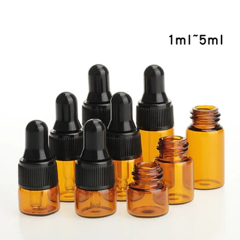 Hot New 1/2/3/5ML Portable Empty Dropper Essential Oil Bottle Perfume Travel Home&Living Amber Refillable Container Bottles
Hot New 1/2/3/5ML Portable Empty Dropper Essential Oil Bottle Perfume Travel Home&Living Amber Refillable Container Bottles