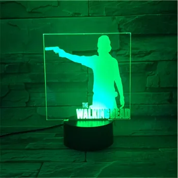 3D The Walking Dead Night Light 7 Colors Changing Desk Lamp Novelty Nightlight for Child Halloween Gifts Free Dropship 561
3D The Walking Dead Night Light 7 Colors Changing Desk Lamp Novelty Nightlight for Child Halloween Gifts Free Dropship 561