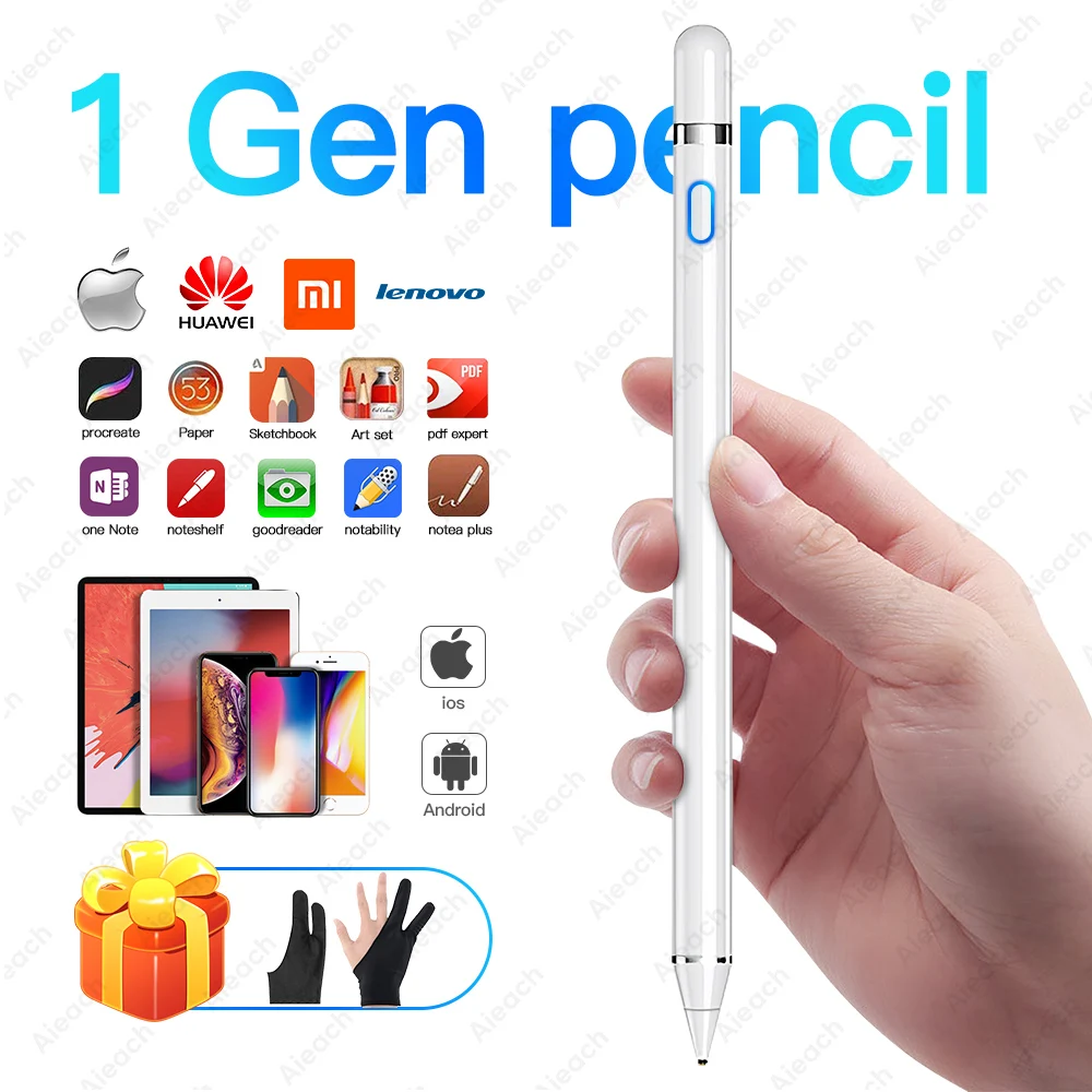 Stylus Touch Pen For Apple Pencil iPad iPhone 6 7 8 Plus X XS 11 Pro Max For Samsung Huawei Xiaomi OPPO Vivo Smartphone Tablet
Stylus Touch Pen For Apple Pencil iPad iPhone 6 7 8 Plus X XS 11 Pro Max For Samsung Huawei Xiaomi OPPO Vivo Smartphone Tablet