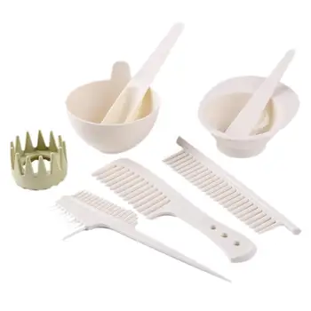 8pcs/Set Pro Plastic Hair Dyeing Color Mixing Stirring Bowls Comb Hairdressing Rod Salon Dye Styling Tool
8pcs/Set Pro Plastic Hair Dyeing Color Mixing Stirring Bowls Comb Hairdressing Rod Salon Dye Styling Tool