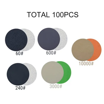100PCS 1inch Hook&Loop Sanding Disc 60/240/600/3000/10000Grit For Wood Polishing Small Area Exactly Manual Polishing
100PCS 1inch Hook&Loop Sanding Disc 60/240/600/3000/10000Grit For Wood Polishing Small Area Exactly Manual Polishing