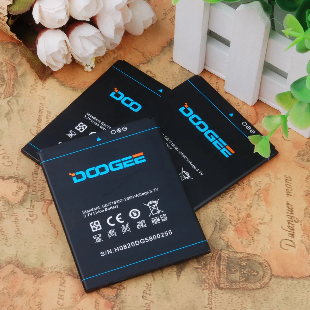Оригинальный аккумулятор для смартфона DOOGEE DG580 2500 мАч резервный литий-ионный KISSME