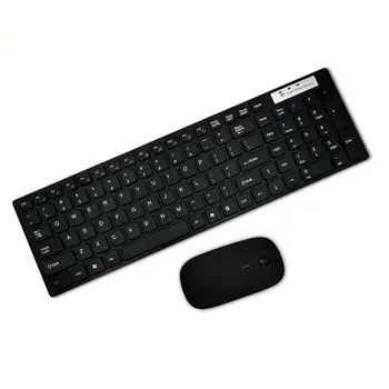 2.4G Wireless Keyboard and Mouse Set for Laptop PC Computer Silent Ultra-thin
2.4G Wireless Keyboard and Mouse Set for Laptop PC Computer Silent Ultra-thin